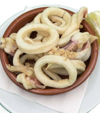 Squids at "Andaluza" style