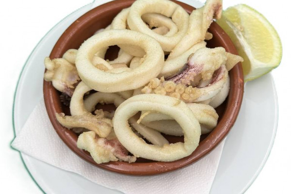 Squids at "Andaluza" style