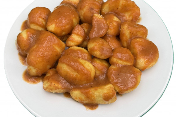 Tapa de patatas bravas