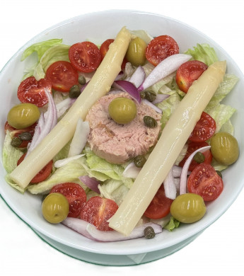 Ensalada mixta con atún